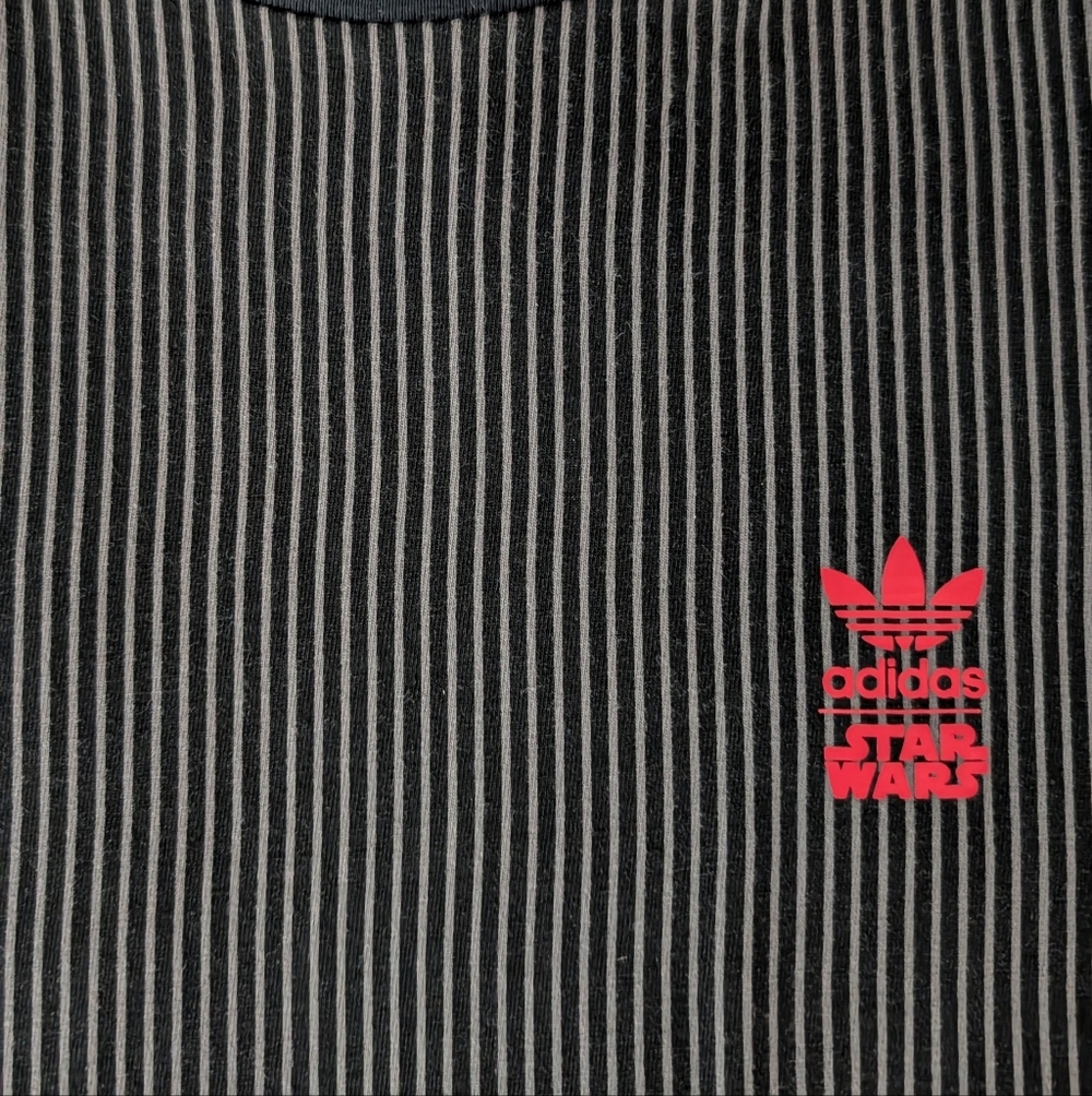 Rare Adidas X Star Wars - Kids Black and Gray Tee